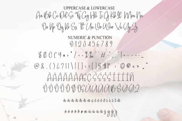 Angel Calligraph Font - Preview 6