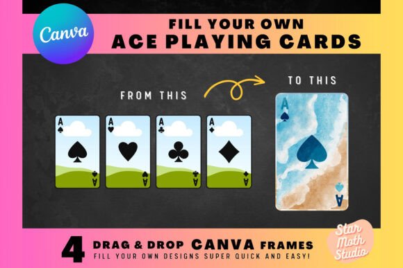 CANVA FRAMES - ACE PLAYING CARDS