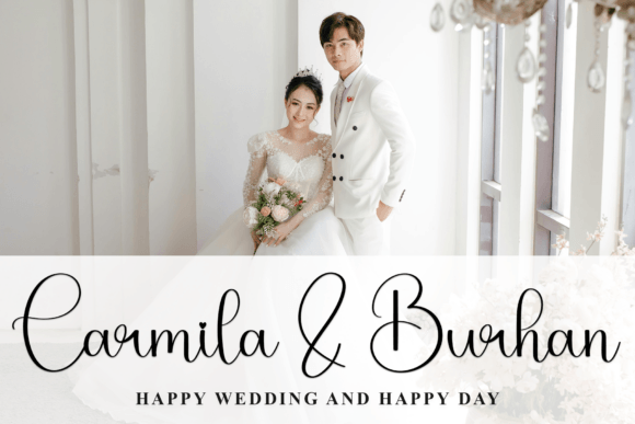 Coming Birthday Font - Preview 1