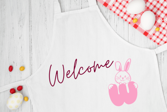 Cute Rabbit Font - Preview 3