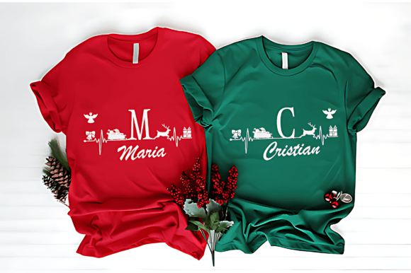 Dear Santa Monogram Font - Preview 1