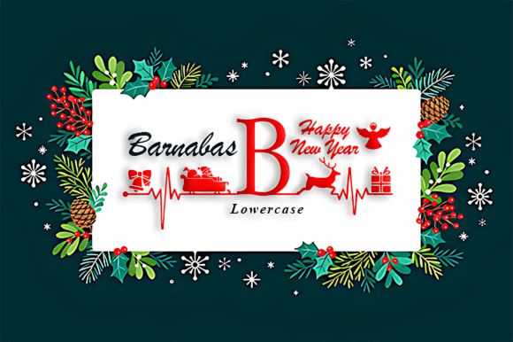 Dear Santa Monogram Font - Preview 3