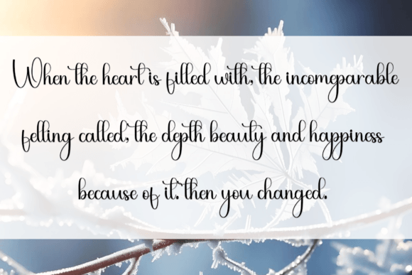 Diving Font - Preview 3