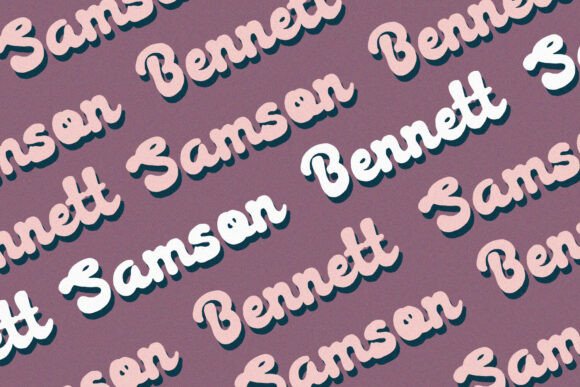 Ebullient Font - Preview 3