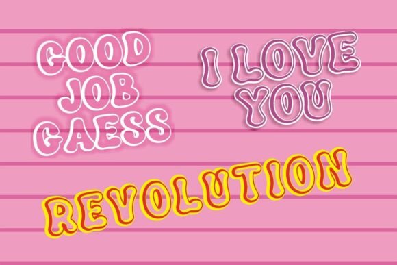Evolution Font - Preview 1