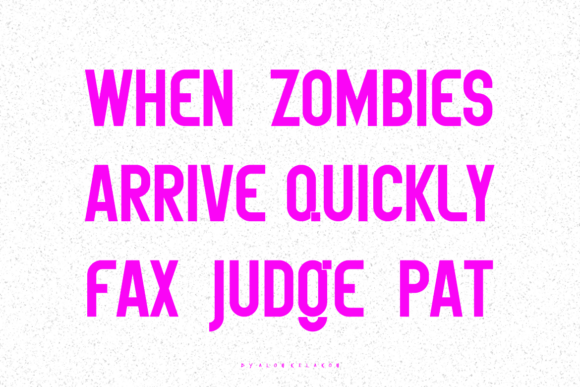 Gaduwaq Font font preview - 3