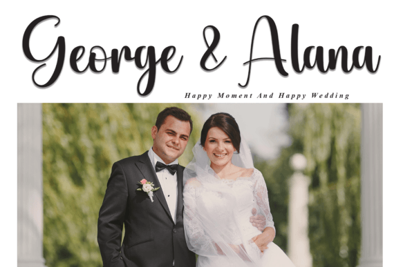 Greeting Font - Preview 1