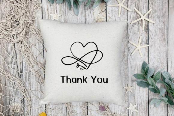 Heart Line Art Font PNG with transparent background - Preview 6