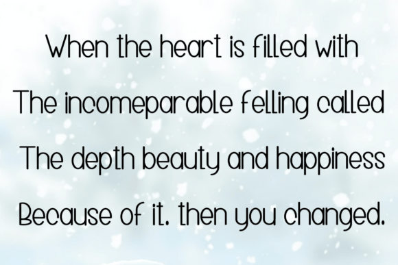 Hello January Font - Preview 6