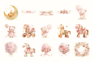 Pink Teddy Bear Clipart Graphic by Andreea Eremia Design · Creative Fabrica
