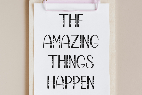 Rainy Beauty Font PNG with transparent background - Preview 6