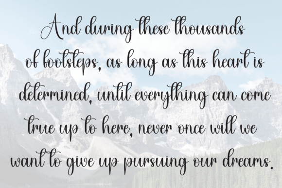 Santa Holiday Font font preview - 5