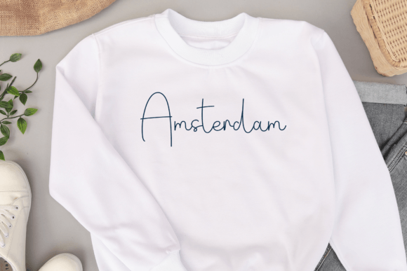 Signtime Font PNG with transparent background - Preview 1