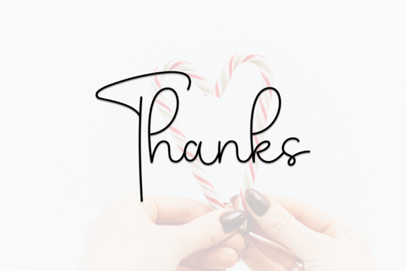 Signtime Font PNG with transparent background - Preview 5