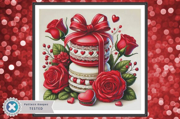 Valentine's Day Cross Stitch Pattern PDF
