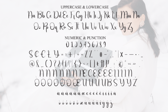 Angela Winter Font - Preview 6
