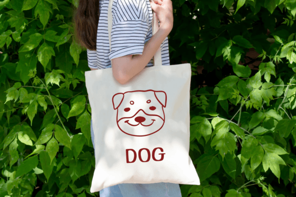 Dog Face Doodle Font - Preview 4