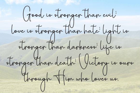 Hearts Font - Preview 5