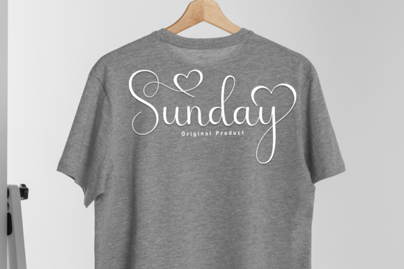 Loving Snow Font PNG with transparent background - Preview 3