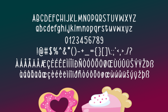 Pure Bliss Font PNG with transparent background - Preview 5