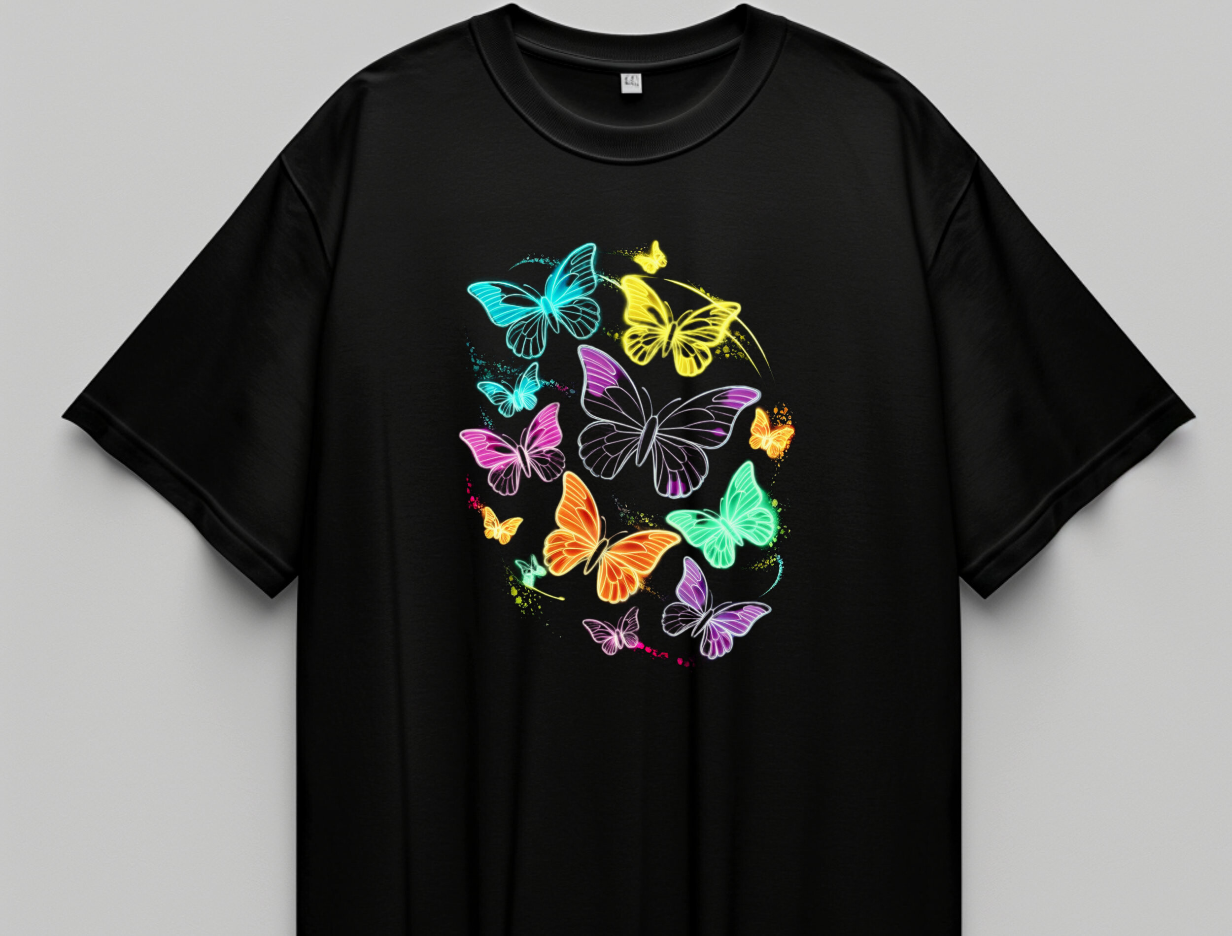 Rainbow Butterfly Png Graphic by DeeNaenon · Creative Fabrica
