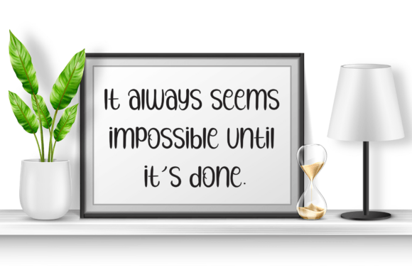 Santa Fantastic Font PNG with transparent background - Preview 2
