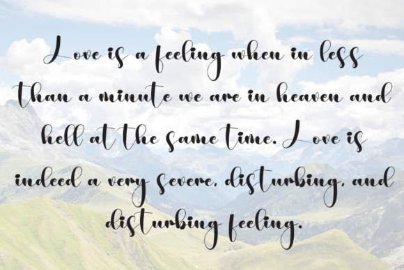 Angels Font - Preview 5