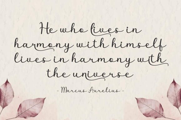 Aurora Harmony Font - Preview 3