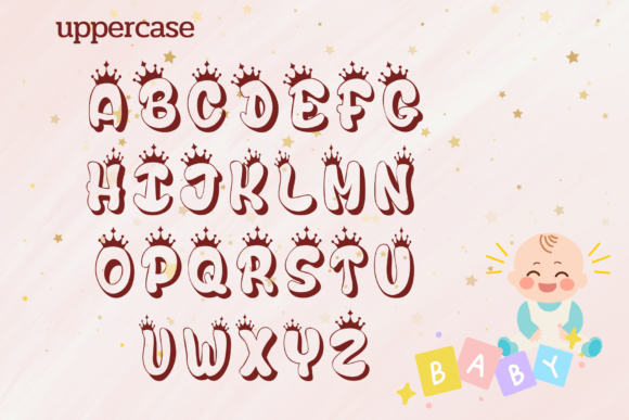 Baby Girl Font - Preview 1