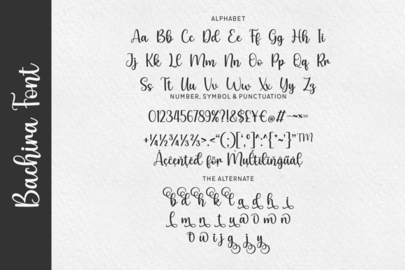 Bachira Font - Preview 1