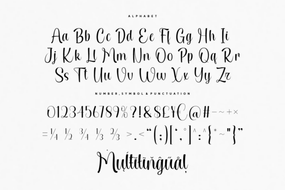 Belisah Font - Preview 1