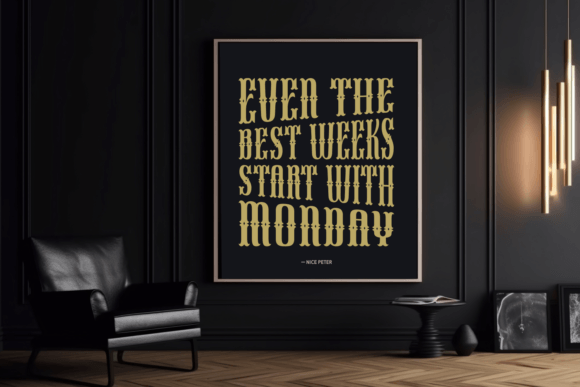 Brodies Blackie Font - Preview 3