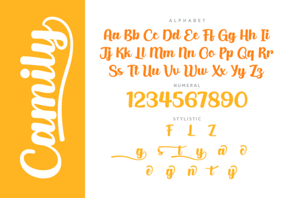 Camily Font - Preview 1