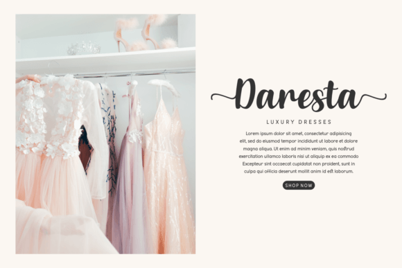 Carlywish Font - Preview 3
