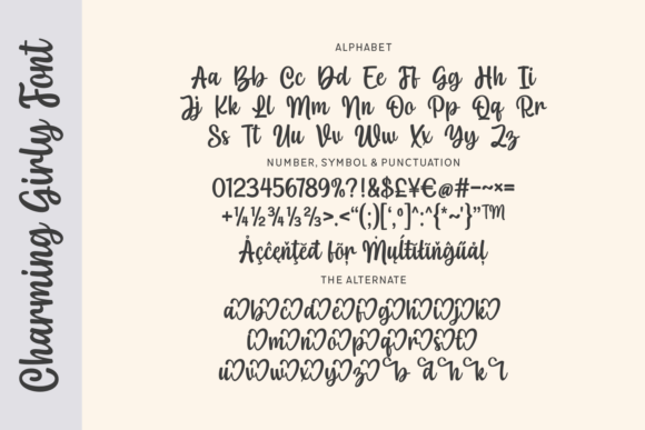 Charming Girly Font - Preview 3