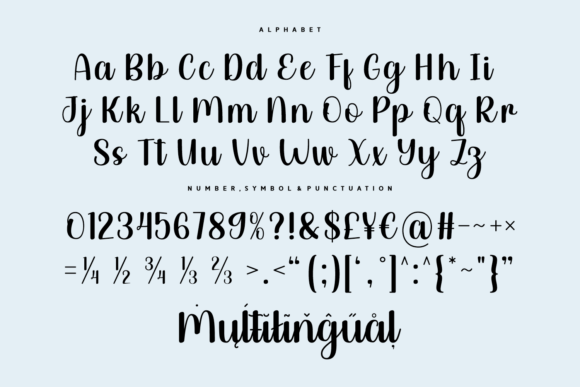 Costilia Font PNG with transparent background - Preview 1
