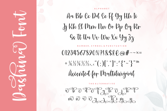 Dashina Font - Preview 3