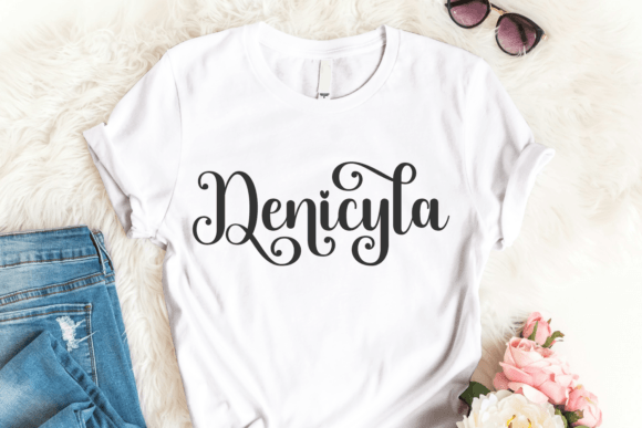 Fancy Birthday Font PNG with transparent background - Preview 2