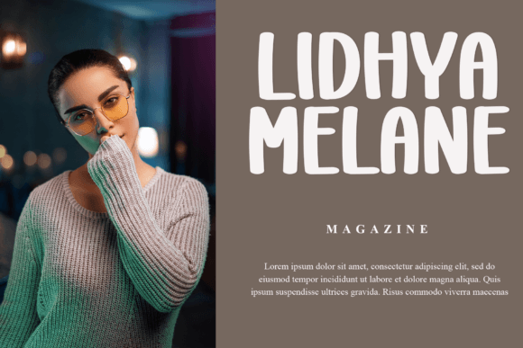 February Holiday Font - Preview 1