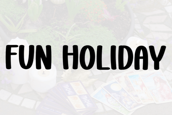 February Holiday Font - Preview 6