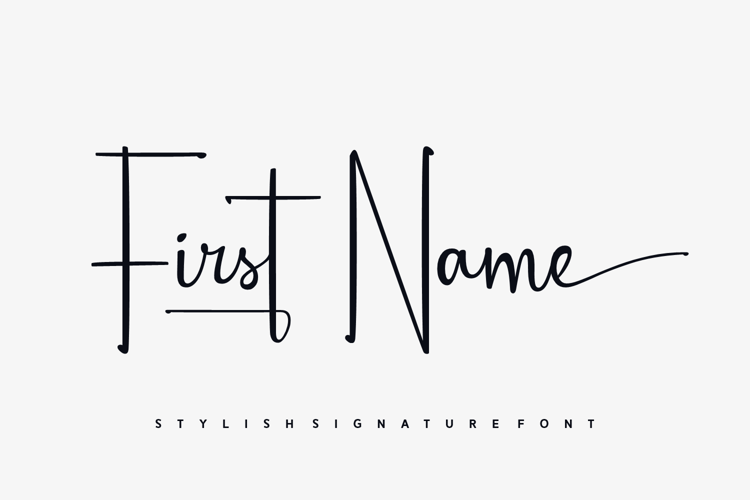 First Name preview, placeholder image