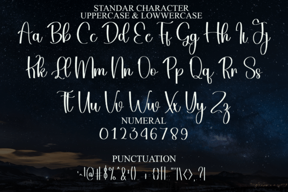 Grand Fantasy Font PNG with transparent background - Preview 2