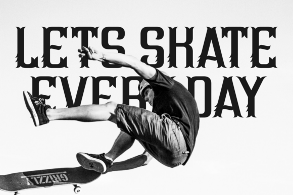 Headbang Font - Preview 3