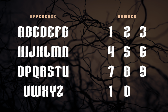 Latou Font PNG with transparent background - Preview 3