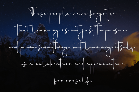 Luxury Goods Font font preview - 5