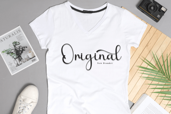 Quick Reindeer Font PNG with transparent background - Preview 1