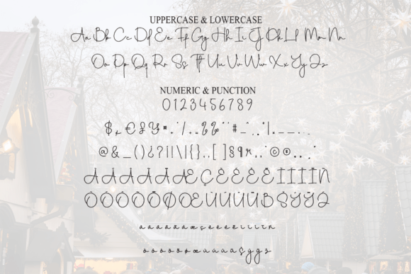 Amsterdam Christmas Font - Preview 6