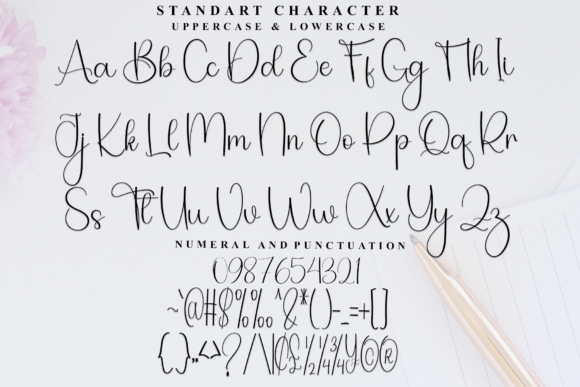 Blingston Font - Preview 4