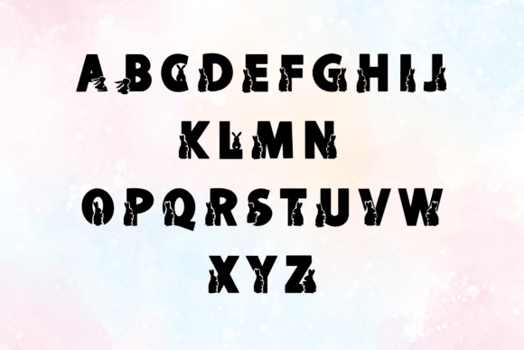 Bunny Cute Font - Preview 1