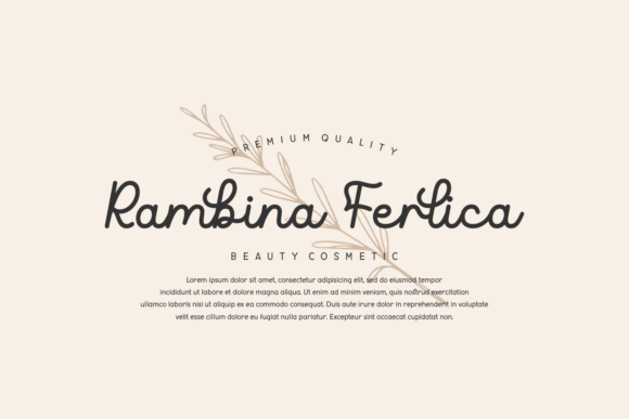 Golden Horizon Font - Preview 3
